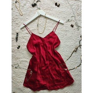 Đầm ngủ lụa Nhật vintage gợi cảm 140k shopeelive