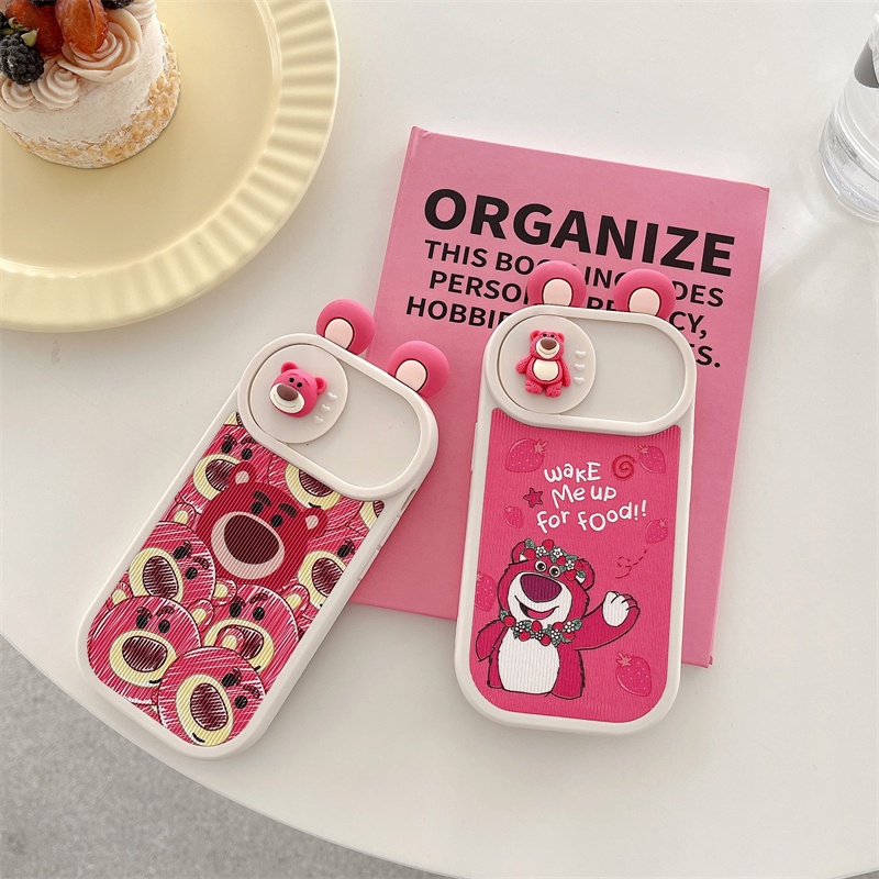 DISNEY Ốp Điện Thoại Silicon Mềm Họa Tiết Gấu Hoạt Hình 3D Cho iPhone 14 12 11 13 Pro Max 14 Plus