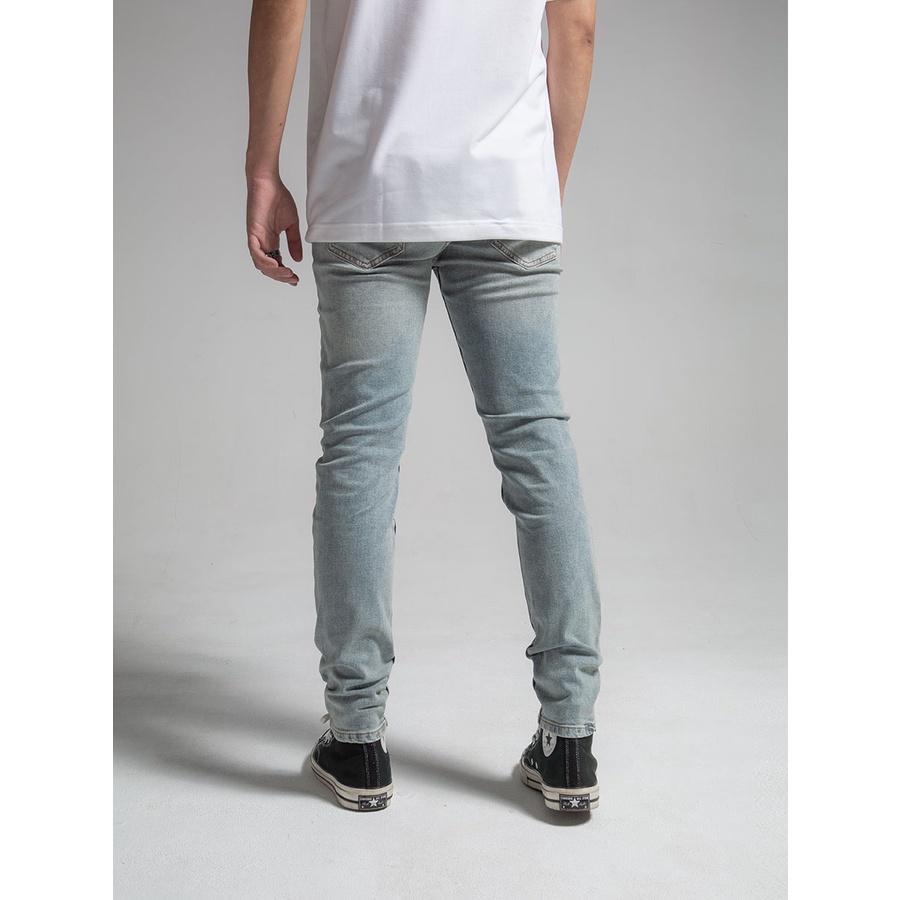 Quần Jeans The Denimaniac dáng ôm sát màu Desert Blue SS23 - 819 Skinny Fit