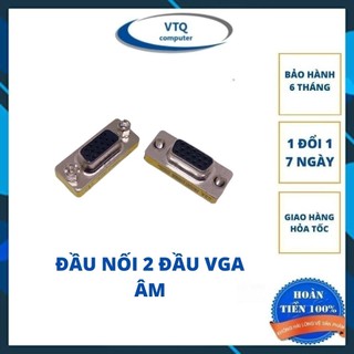 Đầu nối vga-vga, 2 đầu âm. hàng chuẩn chất lượng giá cực tốt.shopphukienvtq