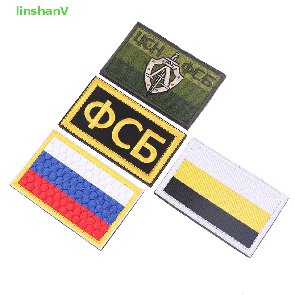 Miếng Vá Thêu Hình Cờ Nước Nga Quân Đội