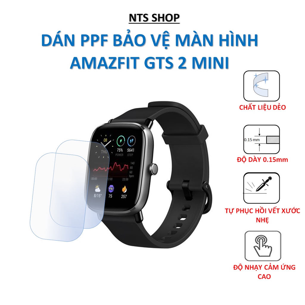 Dán cường lực PPF Amazfit GTS2 Mini