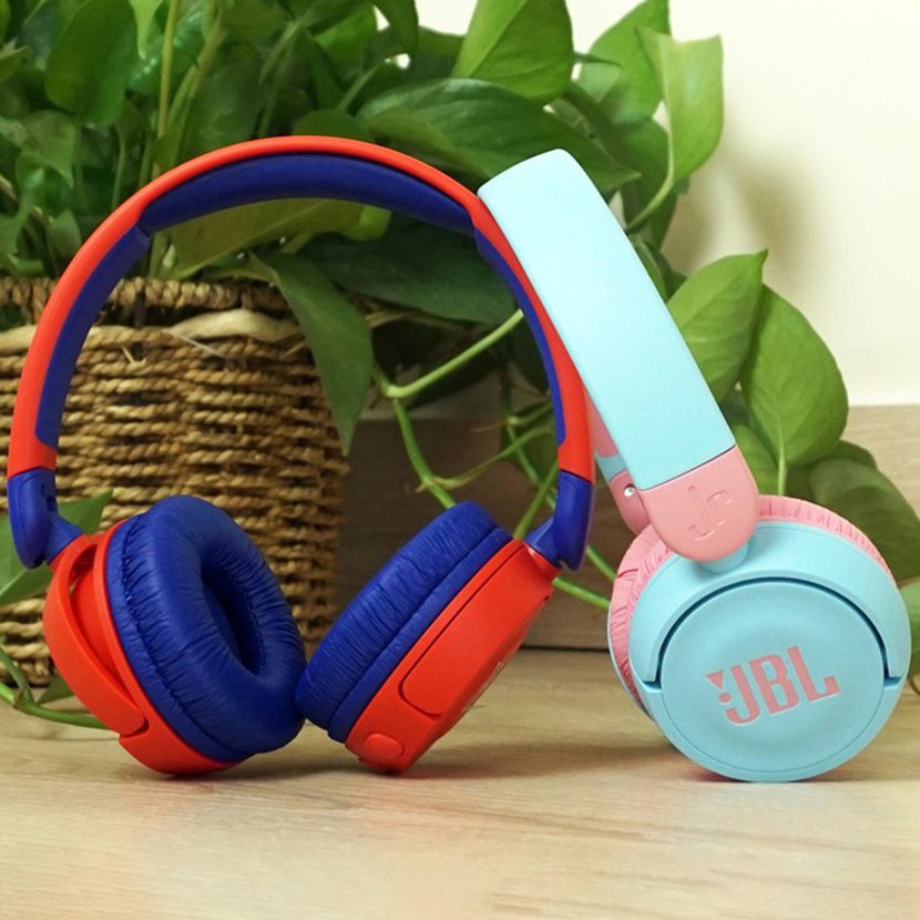 【giao hàng hôm nay>>>JBL JR310BT Wireless Headphone 5.0 Deep Bass Sound Learning Head Mounted Headset With Mic Noise Reduction Earphone