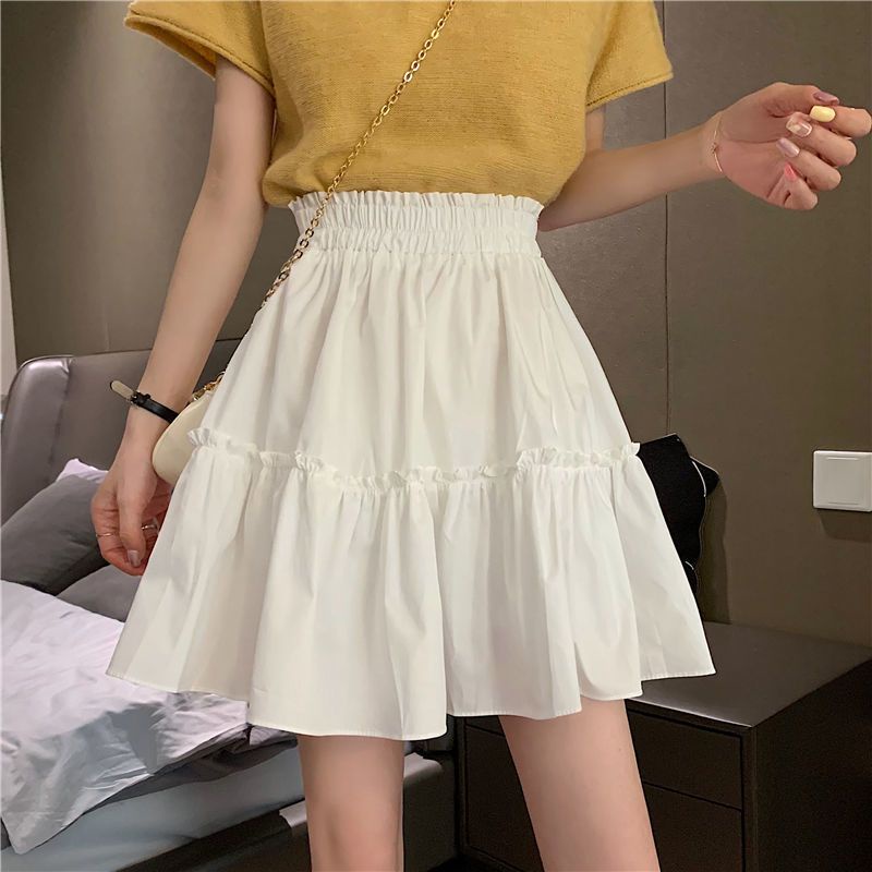 Chân Váy Chữ A Lưng Thun Phong Cách Mới Cho Nữ