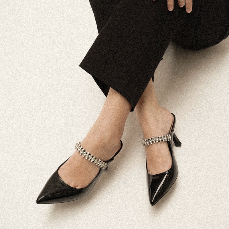 Giày cao gót Floralpunk Diana Pointy Heels 7cm