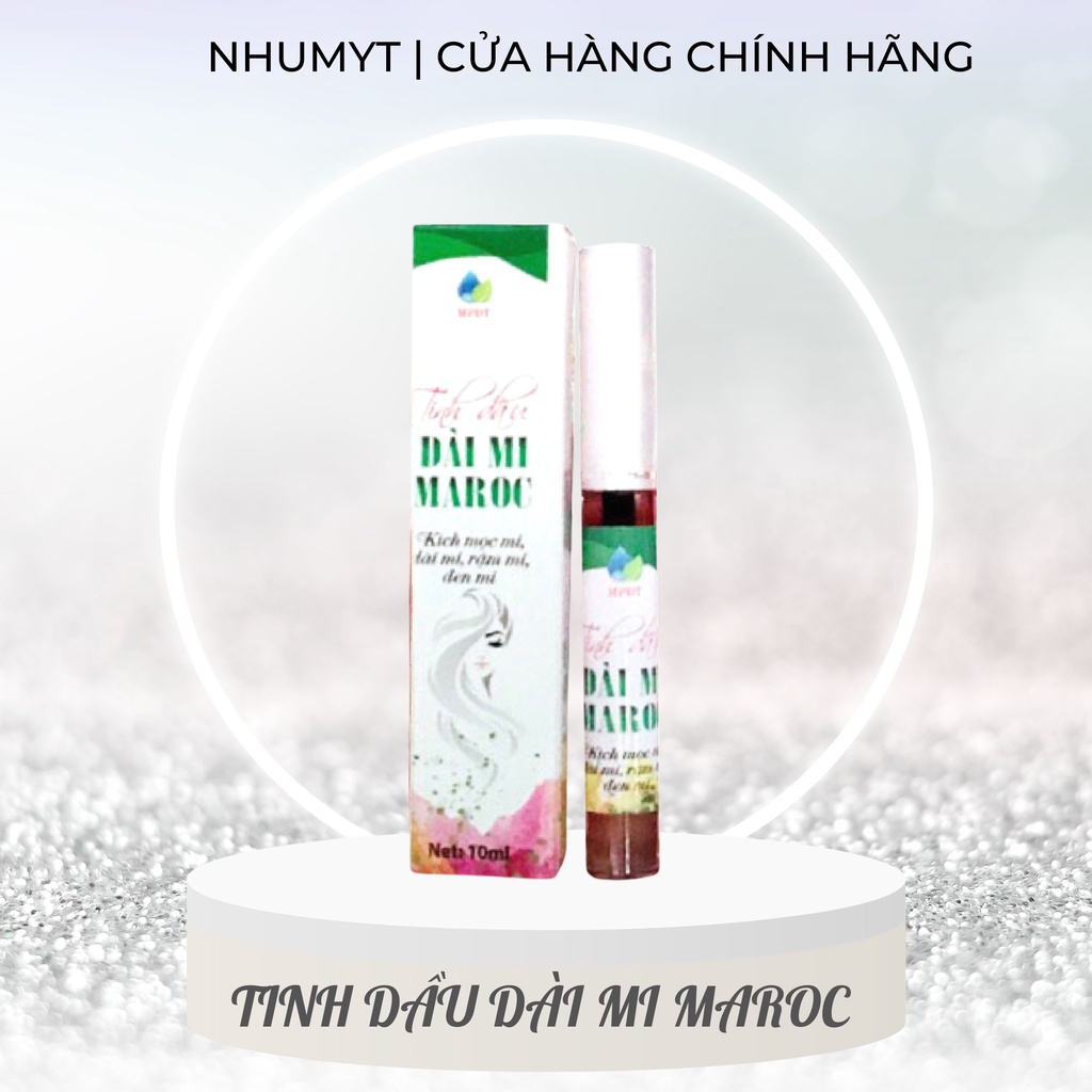 Mascara Dài mi Maroc,Tinh Dầu Dài mi Marroc,serum rậm lông mày