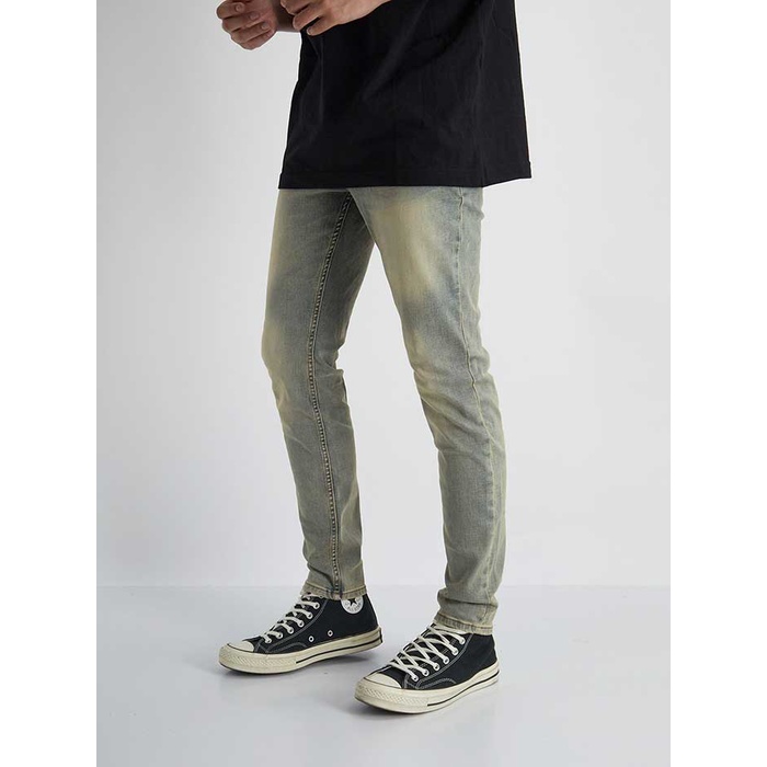 Quần Jeans The Denimaniac dáng ôm sát màu Dirty Blue - 819 Skinny Fit