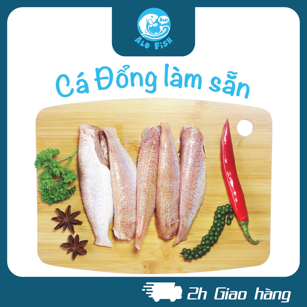 Không Đông Lạnh - Cá Đổng Tươi Làm Sạch Đóng Hộp ATVSTP AloFish - 300gr