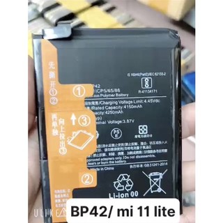 Pin xiaomi bp42/ mi 11 lite mới chất lượng tốt