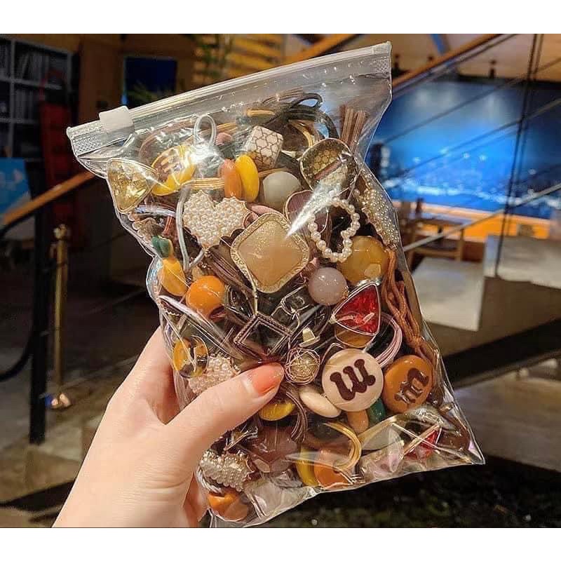 Set 45 dây cột tóc