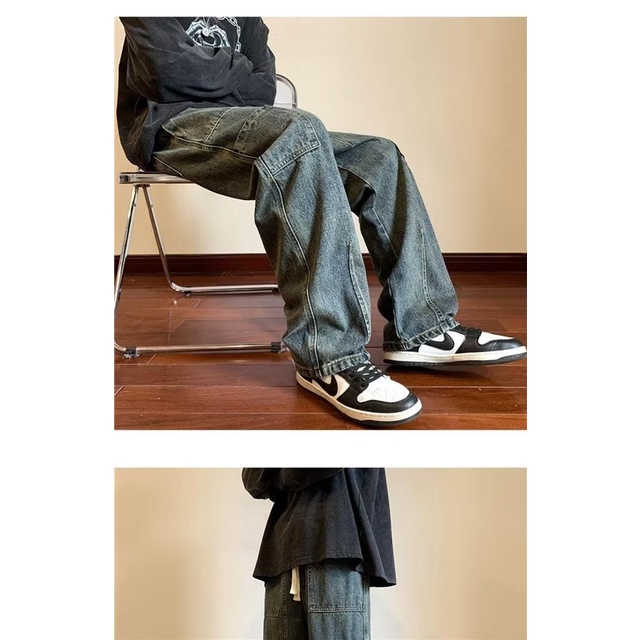 Quần Jean Nam Phong Cách Hip Hop Thời Trang Mùa Hè Mới