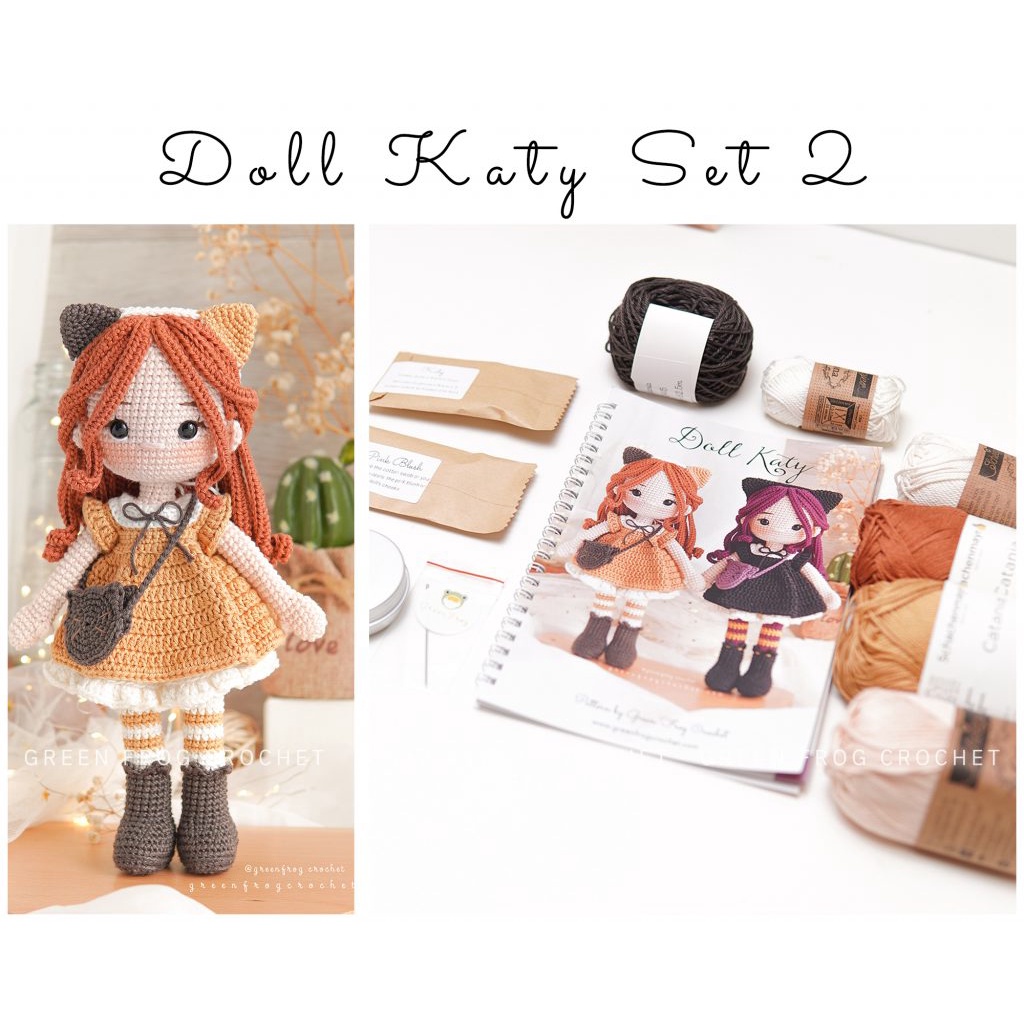 Set len Katy kèm hướng dẫn in màu