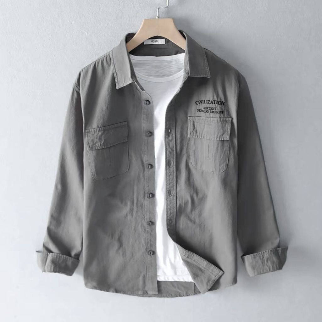 [Mã FATREND5 giảm đến 30k đơn 99k] Áo sơ mi basic 5 Màu chất kaki cao cấp, Áo sơ mi nam nữ cực đẹp Năm 2023 | BigBuy360 - bigbuy360.vn