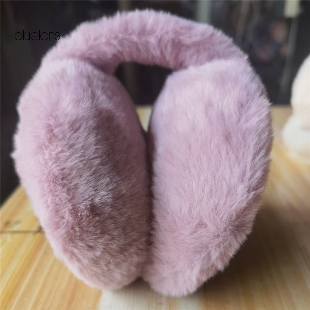 Vỏ Bọc Tai Nghe Giả Lông Thỏ Màu Sắc Ngọt Ngào Chống Biến Dạng