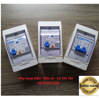 Hộp nổi mcb, cb tép 2p 3p có nắp đậy trong suốt ,kín nước, kín bụi
