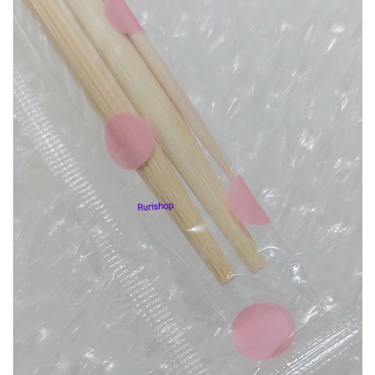 Set 20 đôi đũa tre tròn kèm tăm Nhật Bản, thương hiệu Maruki