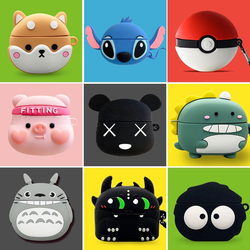 Vỏ ốp case bảo vệ bao đựng Redmi Buds 4 Pro TWS tai nghe không dây bluetooth cute hoạt hình anime silicon chống va đập