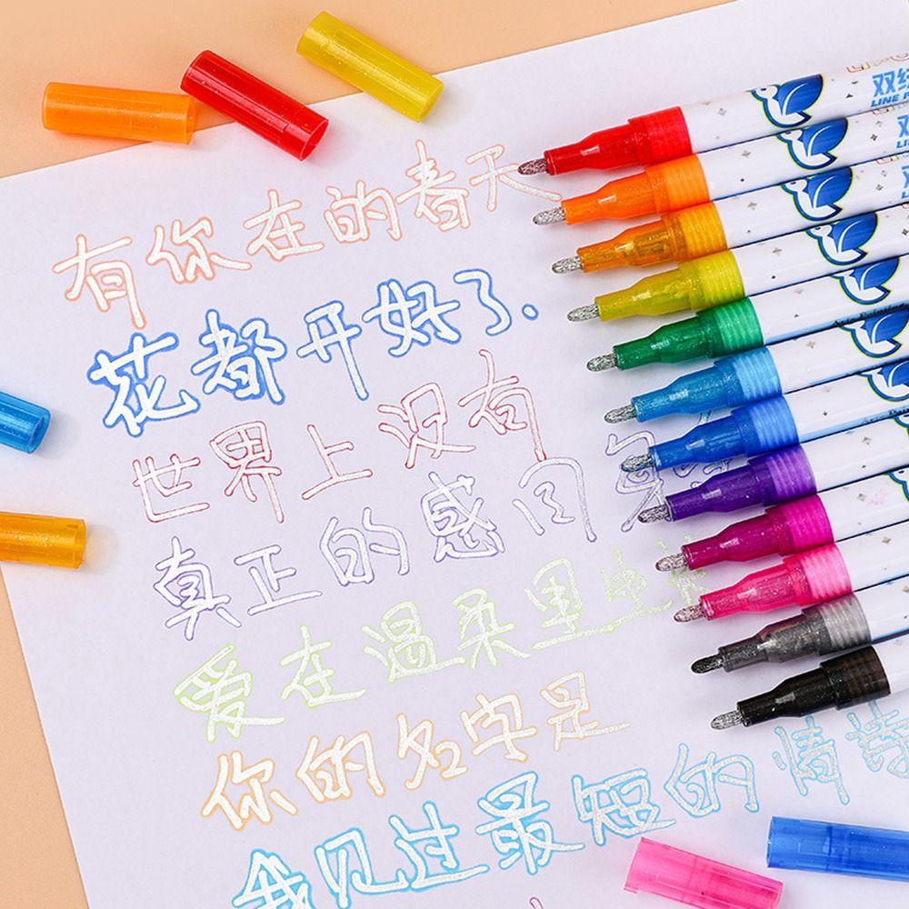 PINEVN Set 8 / 12 Bút Vẽ Màu Nước Chủ Đề Giáng Sinh