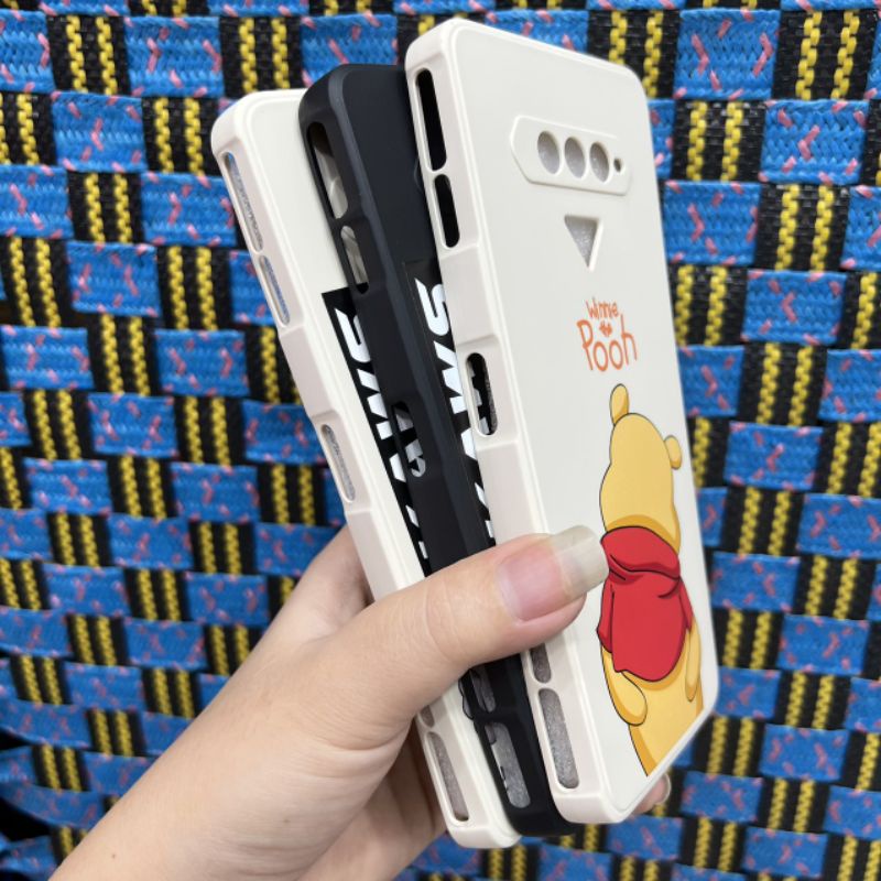 Ốp lưng Black shark 4 / 4S / 4 pro / 4S Pro dẻo hình gấu siêu dễ thương bảo vệ camera