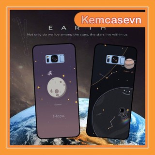 Ốp samsung s8 - s8+ in hình vũ trụ, nasa cute - trend .