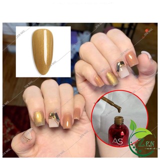 Sơn gel nhũ ánh trai tone vàng nhũ,15 ml - trend mới 2021