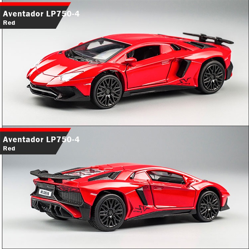 Mô Hình Xe Ô Tô Thể Thao Lamborghini Aventador SV LP750-4 Tỉ Lệ 1: 32