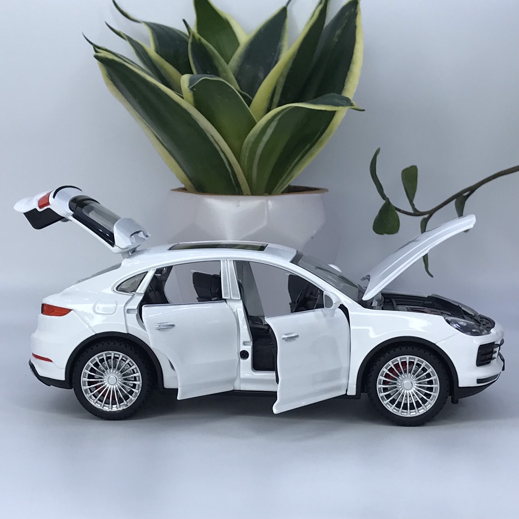 Mô hình xe ô tô Porsche Cayenne S tỷ lệ 1:24 mẫu xe quý tộc mới nhất