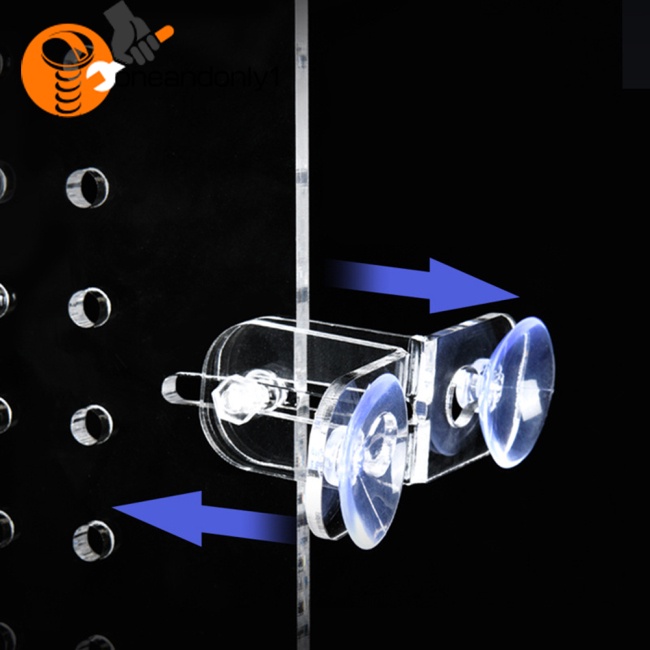 Bể Cá Bằng Acrylic Trong Suốt Kèm Cốc Hút Tiện Dụng