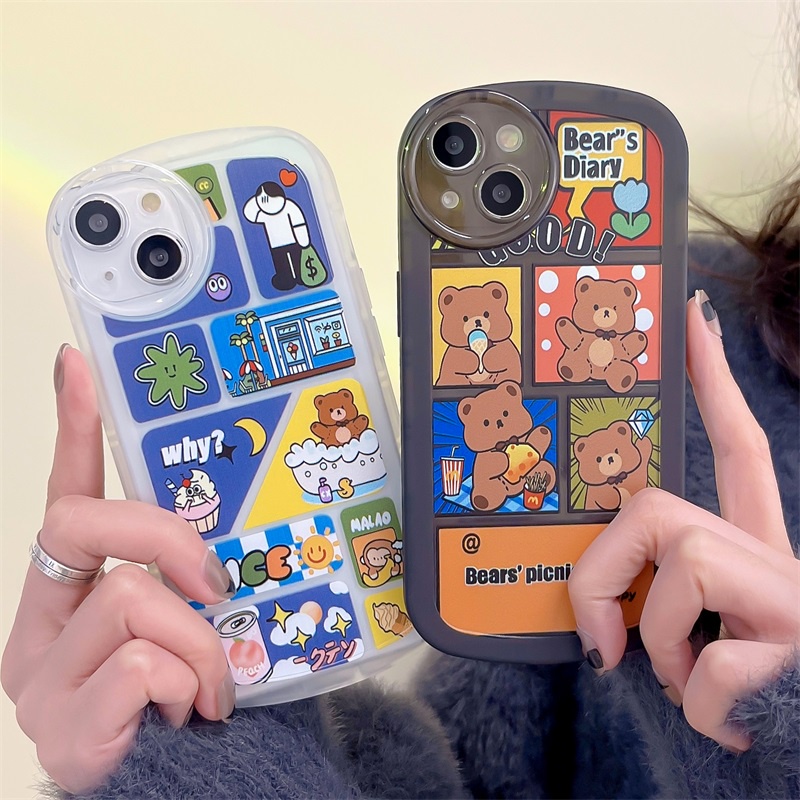 Ốp Điện Thoại Hình Oval Cho Xiaomi POCO M4 Pro F4 C40 X4 GT M5 F3 X3 NFC Redmi Note 11 10 Pro Xiaomi 12T 11T Mi 10T