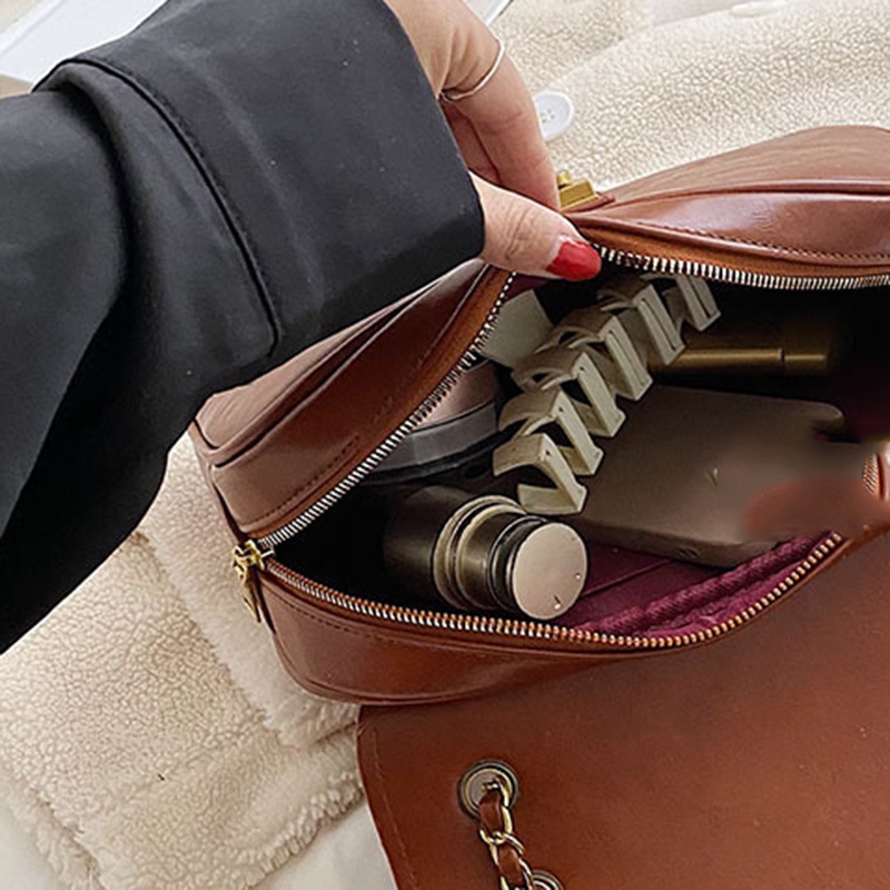 Ielgy Túi Đeo Vai Dây Xích Kết Cấu Chất Lượng Cao Phổ Biến Cho Nữ