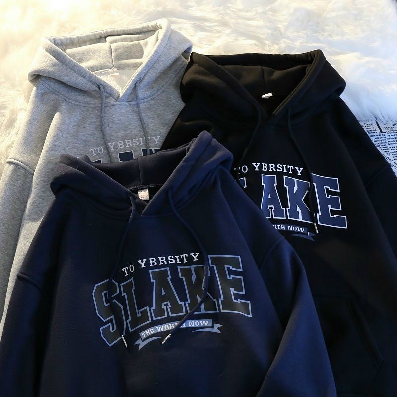 Áo Hoodies Nam Nữ In Slake Nón Lớn 2 Lớp Vải Nỉ Pe Sịn Sò Form Rộng Che Nắng Chắn Gió Hot NEW UNISEX