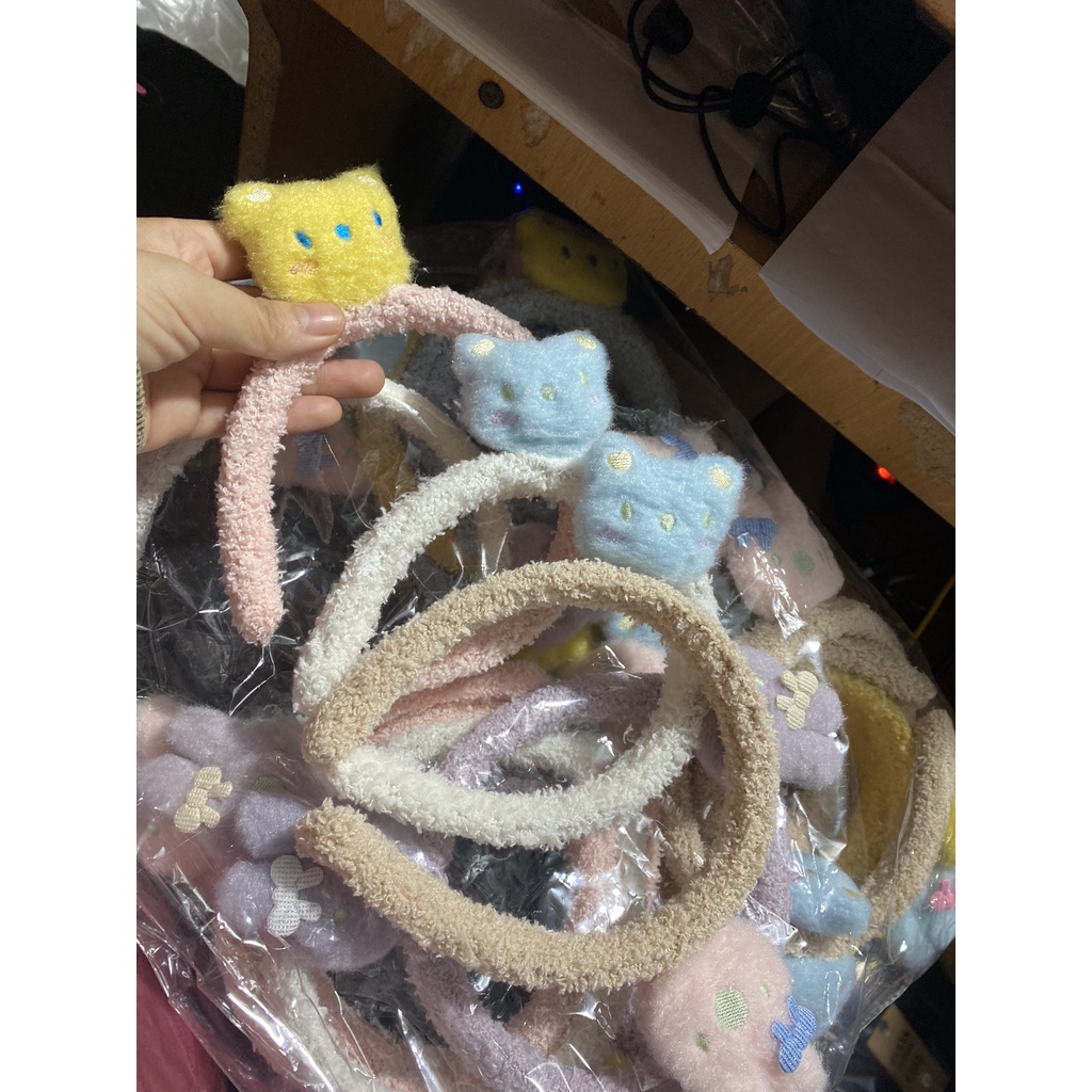 Băng Đô Cài Tóc Họa Tiết Mèo Kitty Melody Dễ Thương Cho Bé