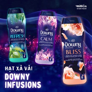 Hạt giặt xả tăng cường mùi hương Downy - Hộp 570g