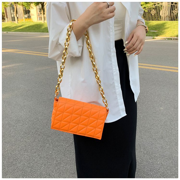 Túi Đeo Chéo Hình Vuông Nhỏ Có Khóa Kéo Phong Cách Âu Mỹ Thời Trang Cho Nữ