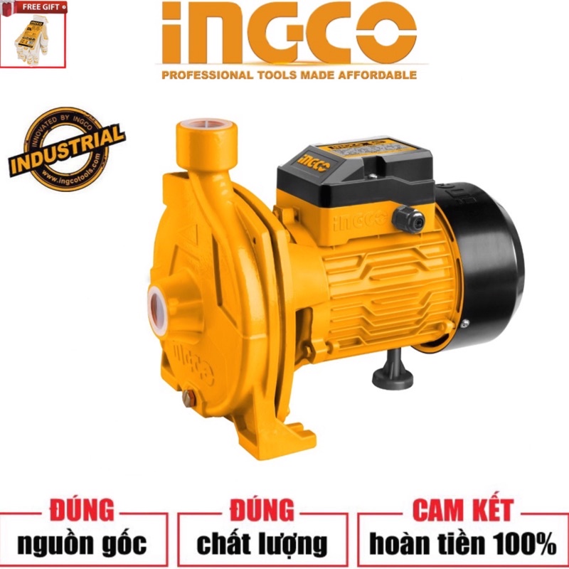 INGCO Máy bơm li tâm 550W(0.75HP) CPM5508 (Cam kết Chính Hãng 100%)