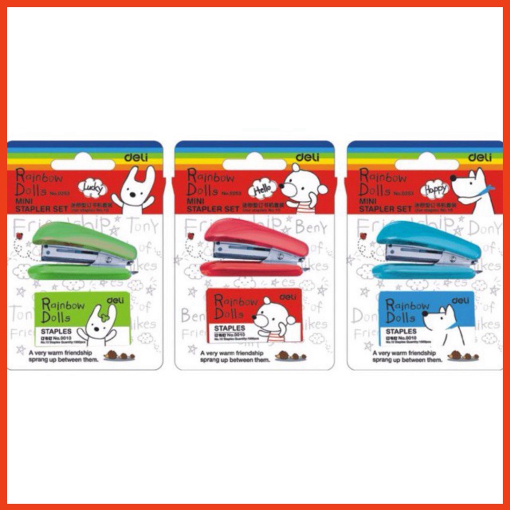 Bấm ghim cầm tay mini Deli 0253