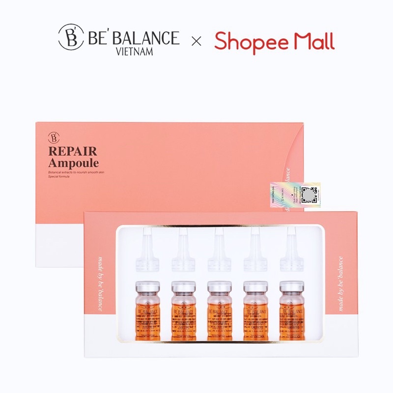 Tinh chất chuyên sâu Be'Balance Repair Ampoule 10ml x 5