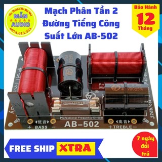 Mạch phân tần loa công suất lớn 2 đường tiếng, Phân tần loa 2 way nhập khẩu, giá 1 mạch