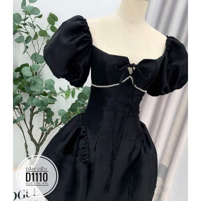 Đầm viền cườm