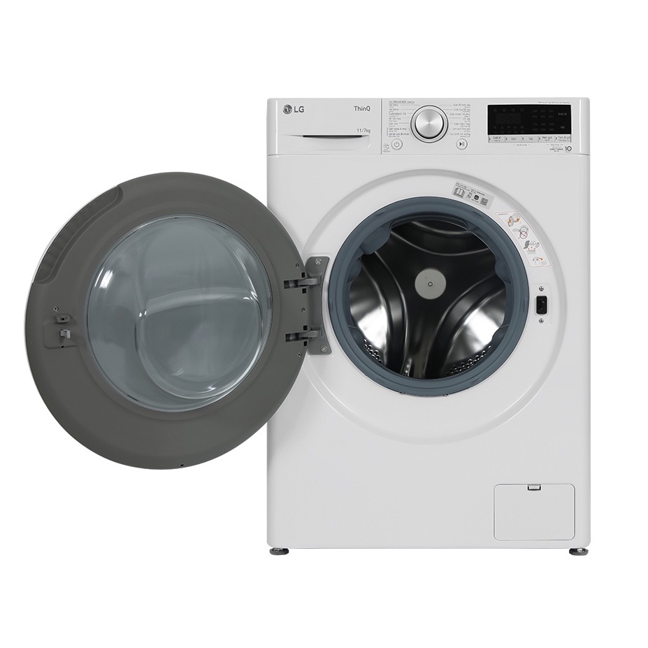 Máy giặt sấy LG Inverter 11 kg FV1411D4W model 2022  - Điện Máy Kho Rẻ