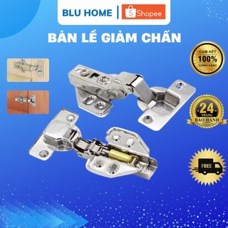 Bản lề tủ giảm chấn Inox 304 lõi đồng lắp cố định bảo hành 1 năm đổi hàng miễn phí - Hàng Chính Hãng Ms-886