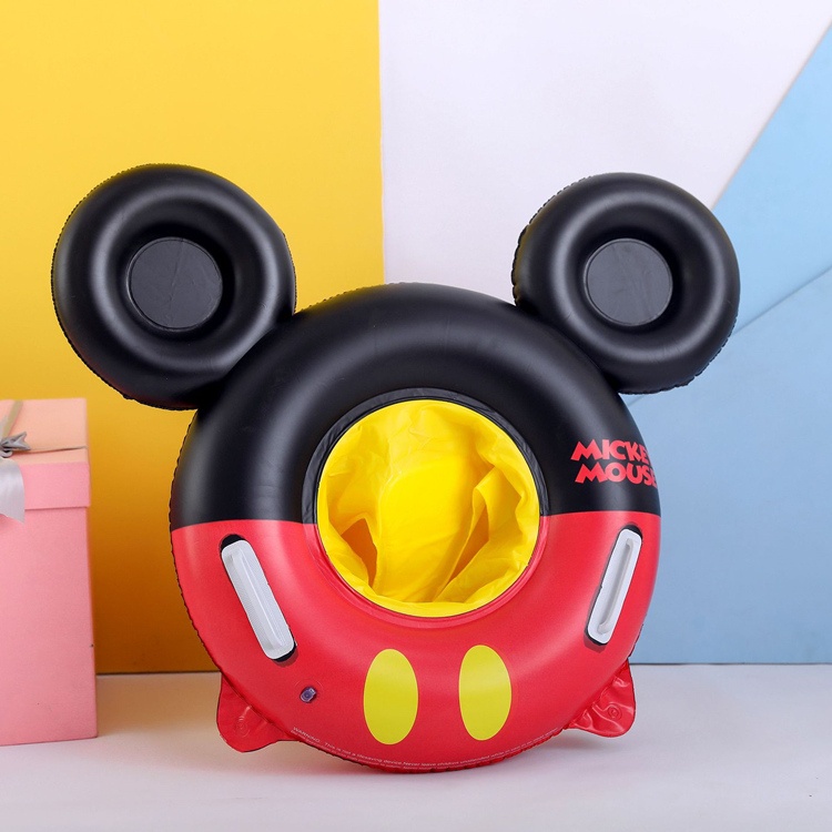 [Hàng Sẵn] Phao Bơi Chống Lật An Toàn Cho Bé Hình Mickey Dễ thương【Southdakota051】
