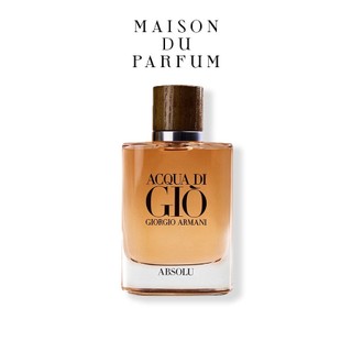 ⚜️nước hoa nam acqua di gio absolu • 10ml • maison du parfum
