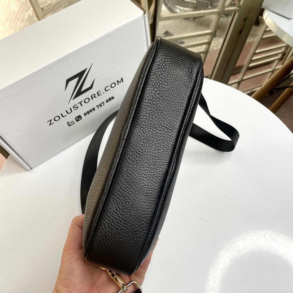 CLutch túi đeo chéo ngang da bò cao cấp