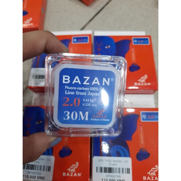 Dây thẻo Flurocacbon Bazan 30M chính hãng.