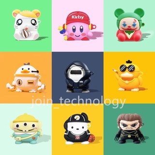Airpods Pro/1/2 Wireless Bluetooth Headphones Charging Case Cover Cute Amine Cartoon