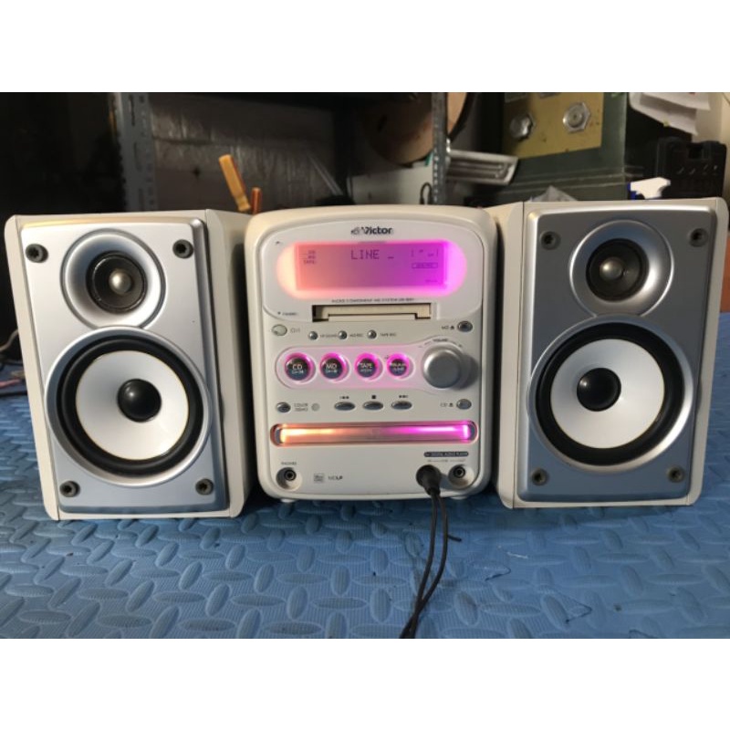 Dàn bãi mini nội địa nhật Victor ux qx 1 và bộ chuyển nguồn