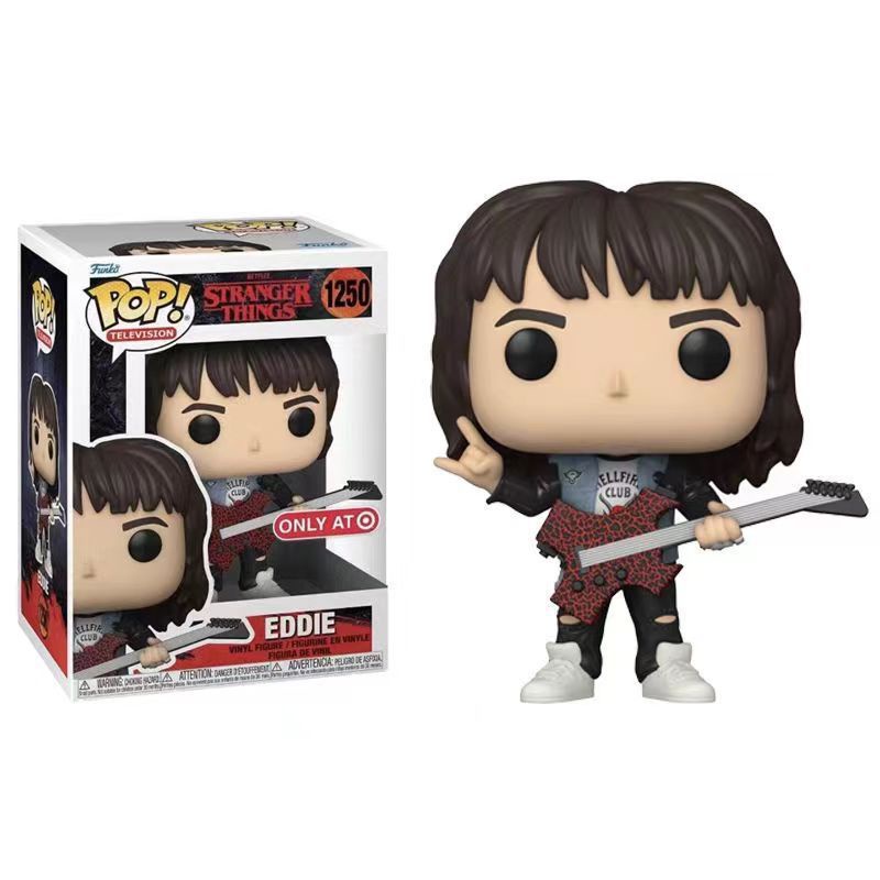 Funko Pop TV: Stranger Things Season 4 Eddie 1250 Đồ chơi nhân vật hành động độc quyền