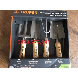 Bộ dụng cụ làm vườn truper, 4pcs 15030