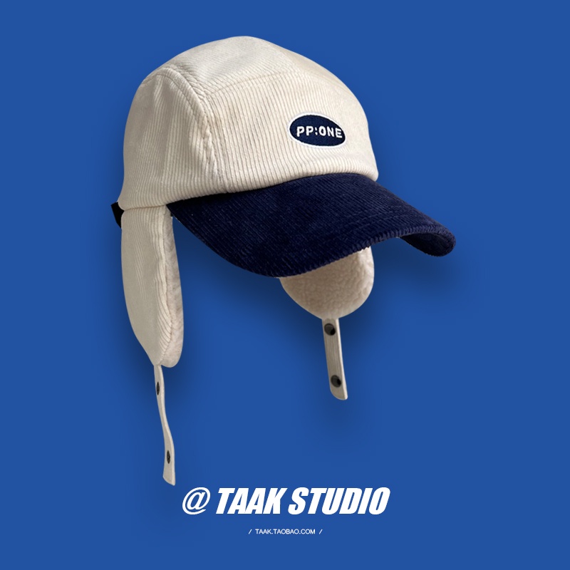 Mũ nhung tăm bảo vệ tai thời trang mùa đông Hàn Quốc mới cho ba mẹ và bé khi đi trượt tuyết